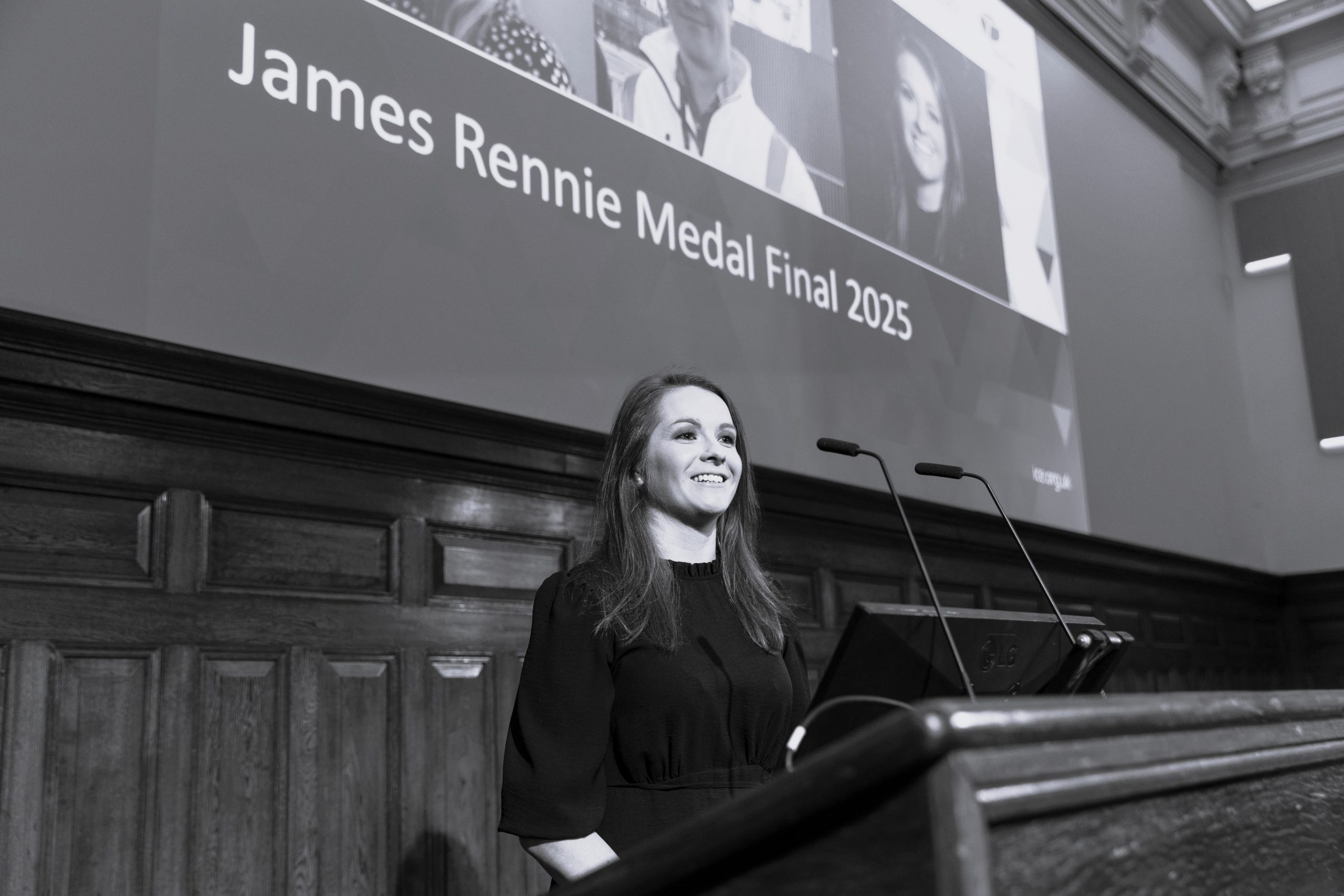 Emma McGregor wins prestigious ICE James Rennie Medal